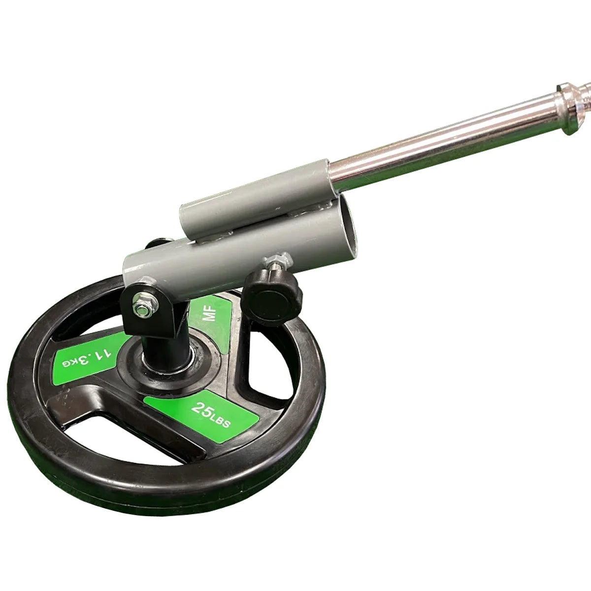 Versatile T Bar Row Attachment: 360° Swivel, Fits 1" Standard and 2" Olympic Bars, Easy Installation for Full-Body Workouts at Home or Gym